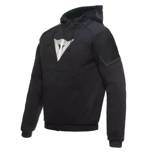 Daemon-X Safety Hoodie Full Zip - Black/Black-White