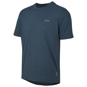 Flow Tech Kinder T-Shirt Brandlogo - Blau